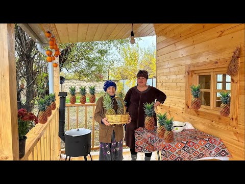 a Little Wood House in Azerbaijan Village | Making