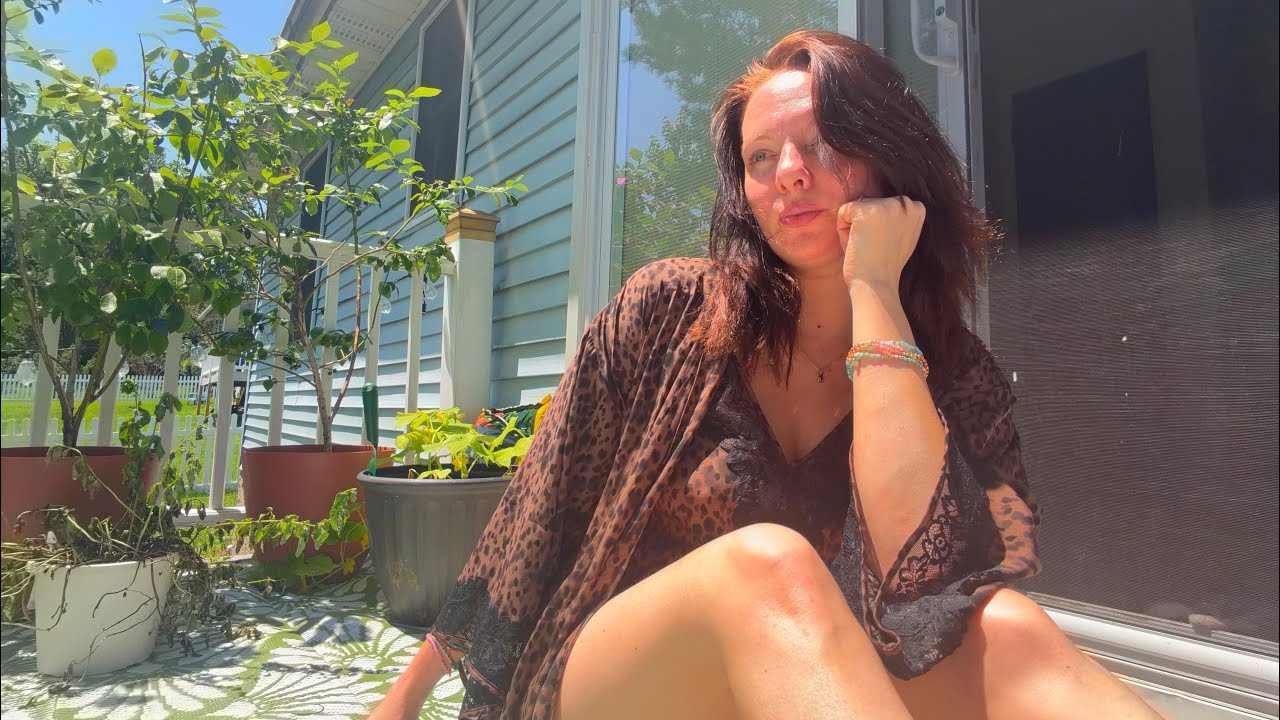 Gardening, Swimming & A Cozy Evening
