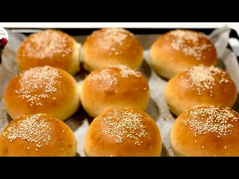 Hamburger EKMEĞİ NASIL PAMUK Gibi YAPILIR‼ Hamburger