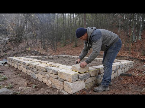 Man Builds a Wooden House in the Forest in 50 Days Start