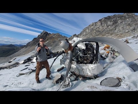 I Found a Wrecked B-29 Bomber while Solo Camping, Hiking &