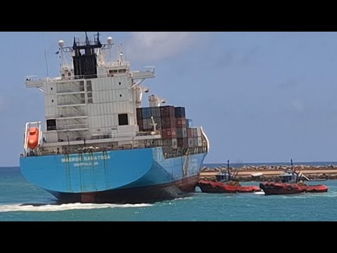 A ship that was about to sink