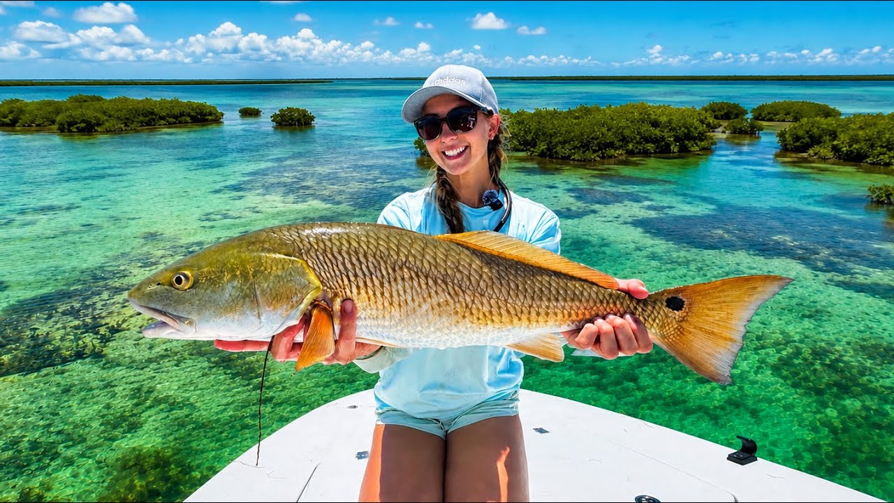 We Found Hidden Crystal Clear Flats in the Everglades