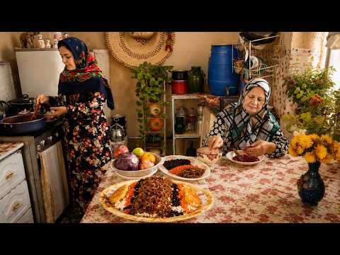 IRAN Daily Village Life : Rural Cooking in the High
