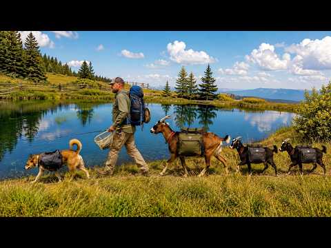 Three Pack Goats, a Dog, Two Alpine Lakes & One Hard-Earned