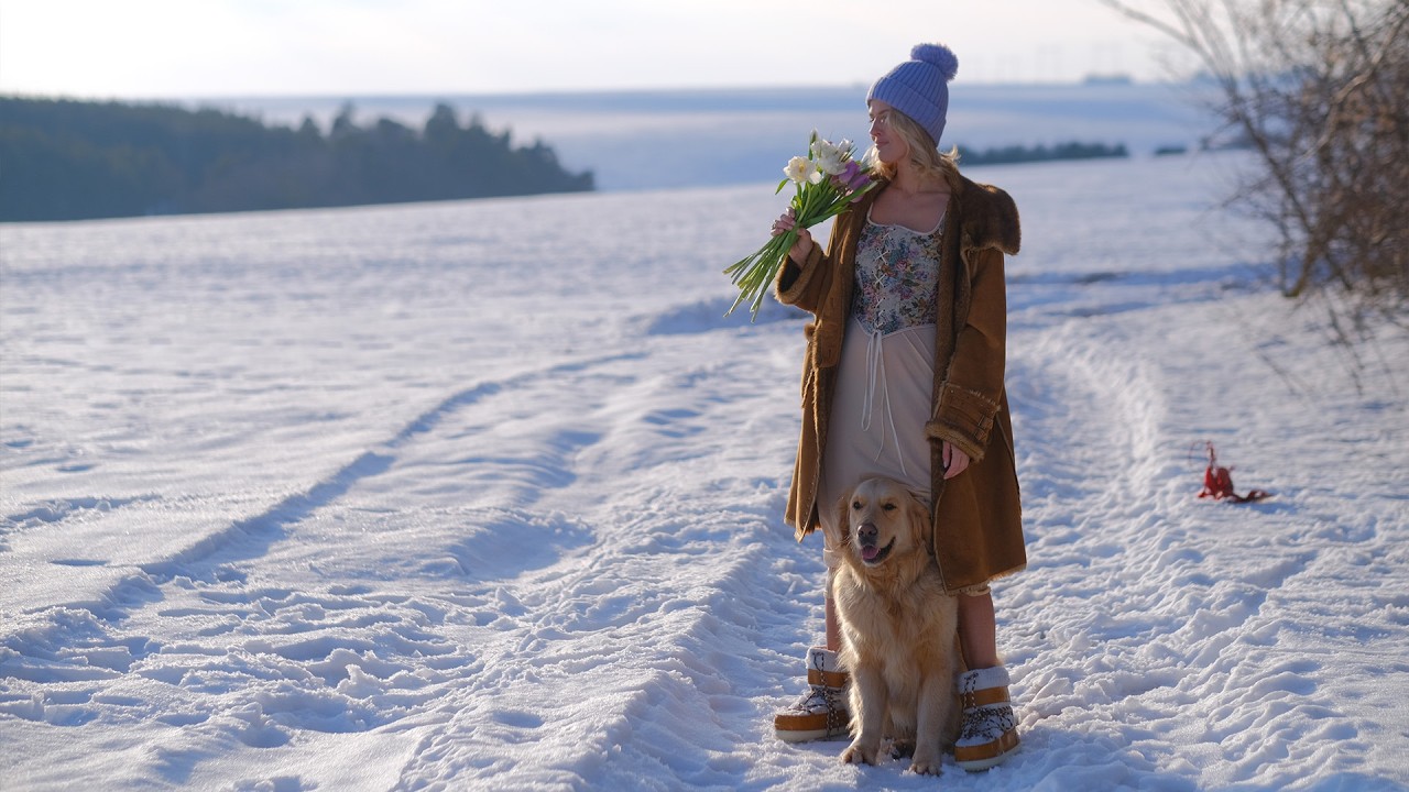 My Quiet Life in a Snowy Village Plants, Baby Goats &