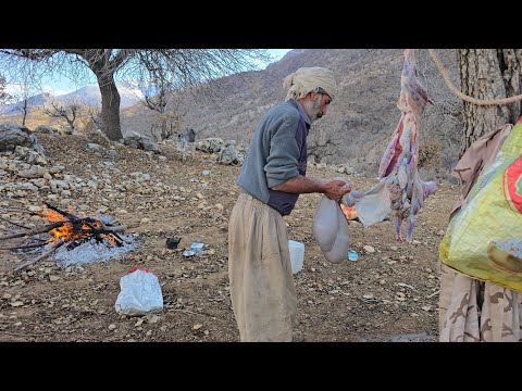 Iran nomadic life: Jahangir's trip to the mountains to
