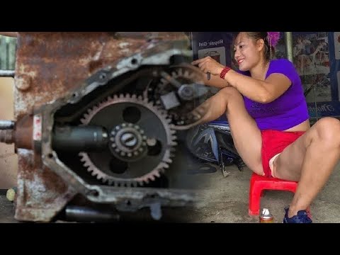 Genius Girl Revives a Forgotten TVS Suzuki Max 100 Found