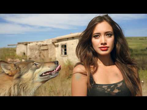 A Girl Escapes the Wolves in an Old Cabin Real Survival