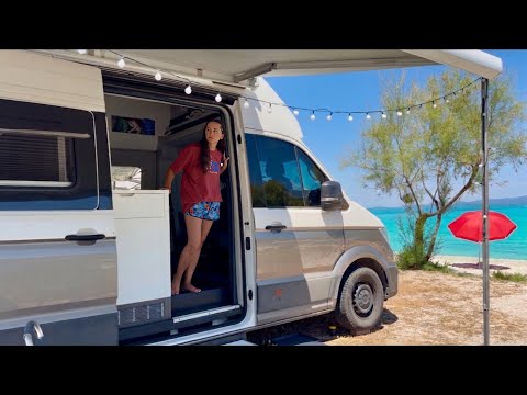 EV KONFORUNDA KARAVAN İLE DENİZE SIFIR KAMP YAZ ROTASI