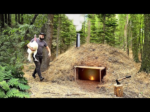 Building a survival dugout turkey hunting