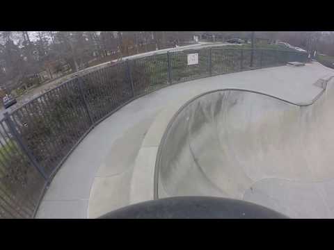 BMX at brook run skatepark go pro