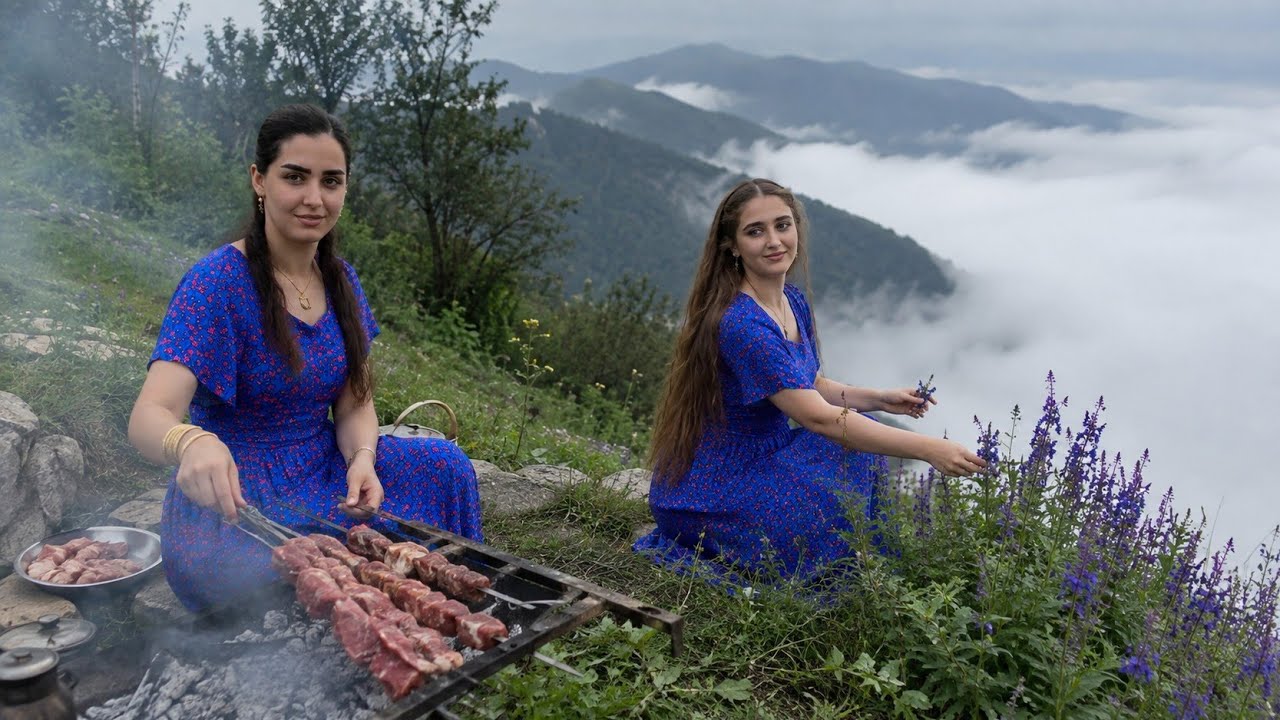 A Peaceful Day in the Mountain Village Family BBQ &