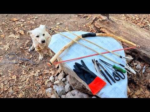 How to Build a Powerful Bow With Minimal Tools (Full Forest
