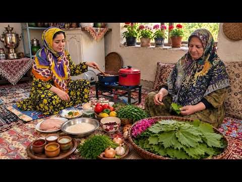 IRAN Daily Village Life : Rural Cooking in the High