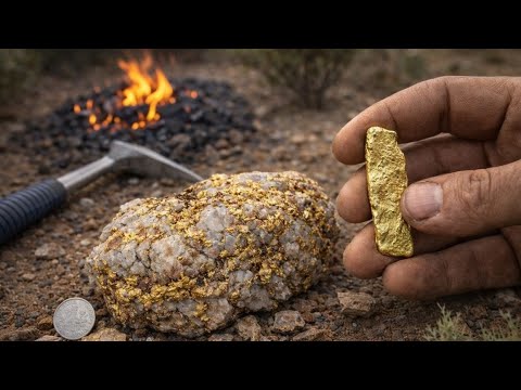 This Is How Gold Is Extracted from Different Rocks