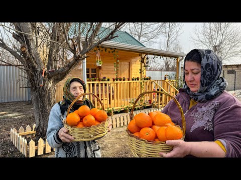 MAKING ORANGE JAM AND PEACH SWEETS - COUNTRY LIFE WITH