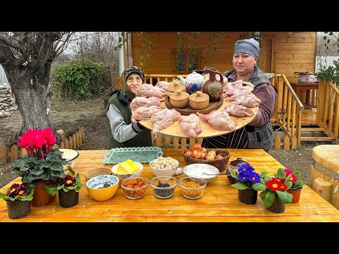 Today We Made Delicious Quail Rice with Grandma | Village