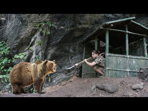 detect traces of wild animals, immediately build shelter to