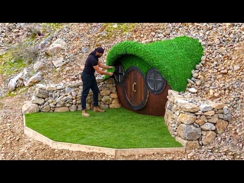 I Built a Hobbit House Using a Water Tank