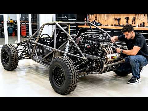 Man Builds His Own Unique Off-Road CBR1000 Buggy From