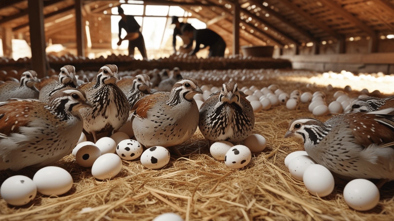 Quail Farming - Raising Organic Quail for Eggs - Poultry