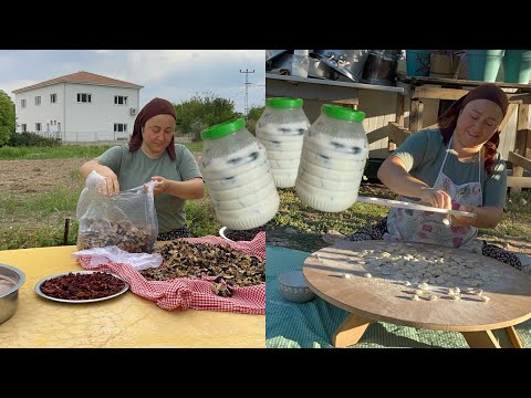 Pötürgenin meşhur yandım çavuş ayranını yaptık‼Bahçemizde
