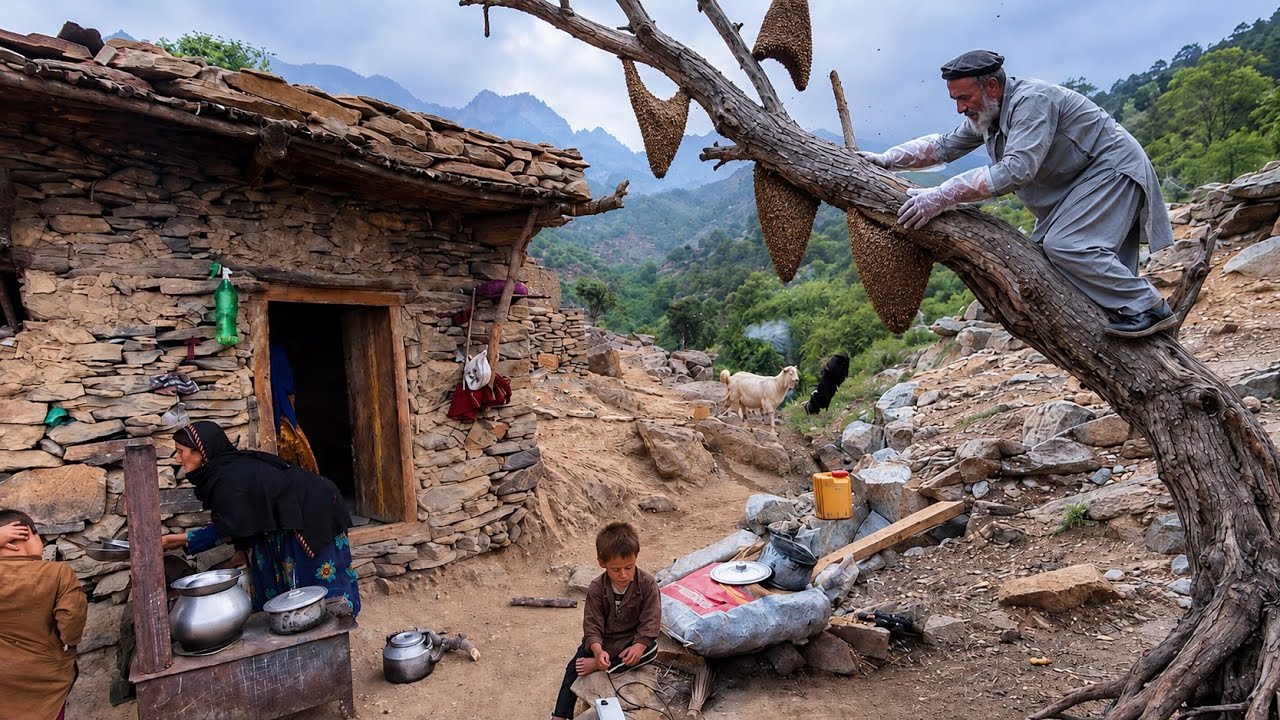 Grandpa Risks His Life in the Dangerous Afghan Mountains to
