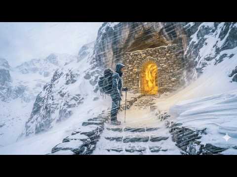 72 Hours Alone in a Historic Snowstorm Turning a Cliff Into