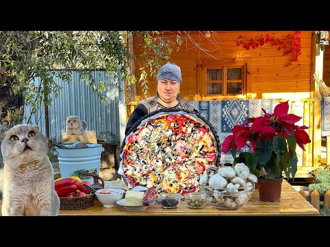 Mix of Giant Pizza and Turkey Recipes | Tandoori Recipes