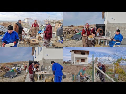 KOMŞUMUZA YARDIM FATMA ABLAMIZIN GÜLLEYLİM ÇÖREĞİ YAPIMI