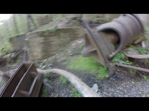 Old Gold Mine Stamp Mill Equipment With Tunnel