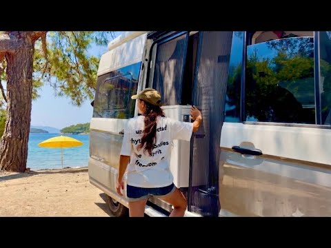 EV KONFORUNDA KARAVAN İLE DENİZE SIFIR KAMP