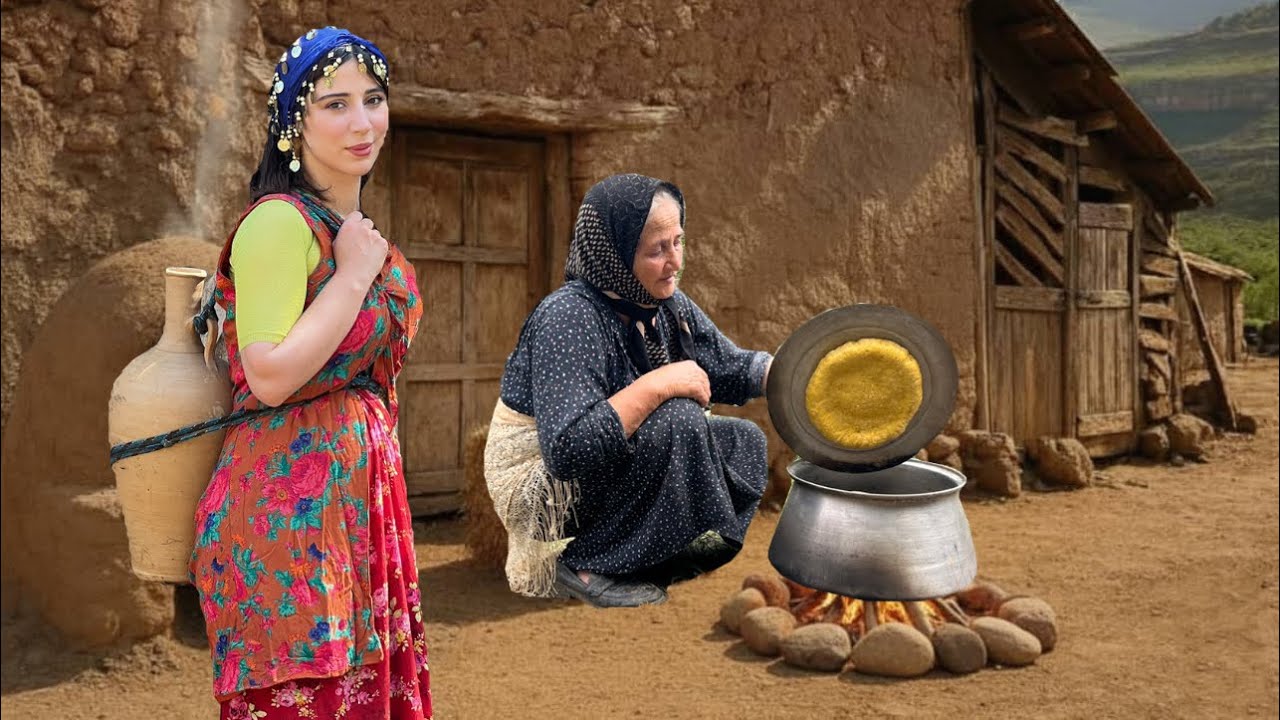 No Oven, No Stove Traditional Village Bread - simple &