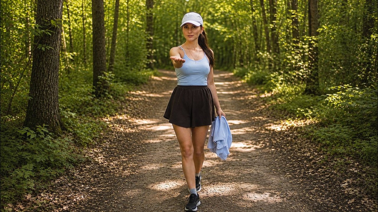 Mystery Walking with Veronika Summer Forest