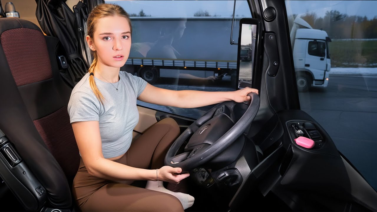 Truck Driver traveling England: Back to Europe by Ferry