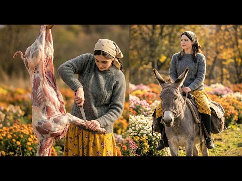 Village Lifestyle Iran: Amazing Cooking & Donkey Riding