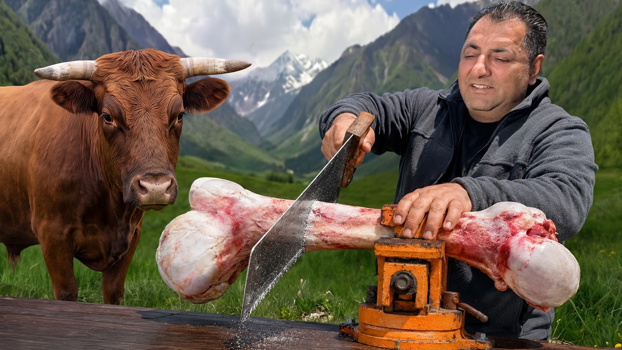 Cooking The Juiciest Steak And Bone Marrow Sandwiches