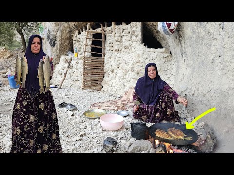 Traditional Fishing & Cooking by Nomadic Woman Ancient
