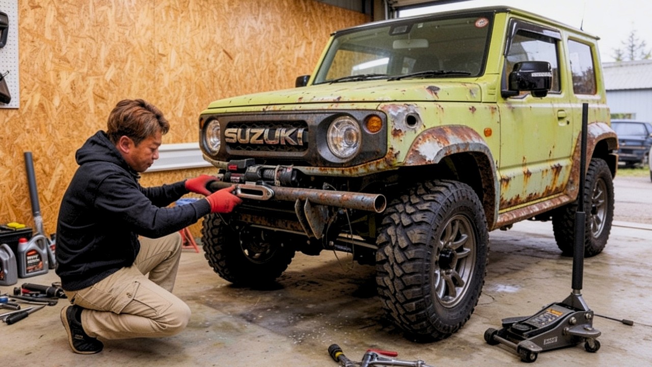 Man Buys Abandoned 4X4 For $600 And RESTORES It To New