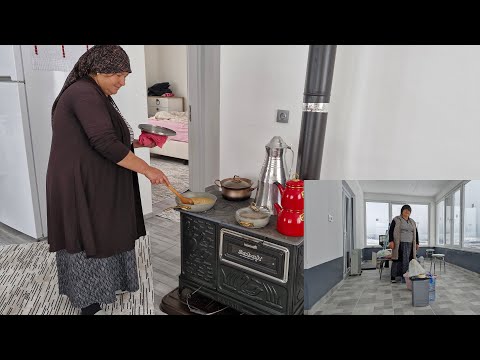 BOYAMIZ ÇOK ÇOK GÜZEL OLDU VE AKŞAM MENÜMÜZ SOBA ÜSTÜ