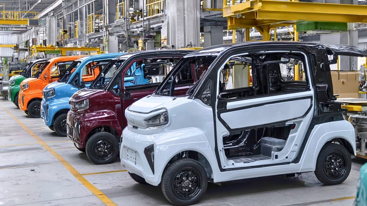 The MASSIVE Scale of Electric CAR Manufacturing Start to