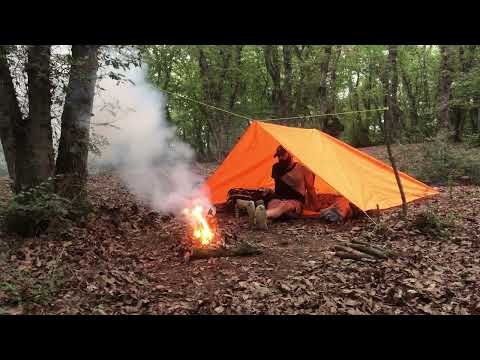 ‏Solo Camping in the Wilderness: A Full Day of Solo