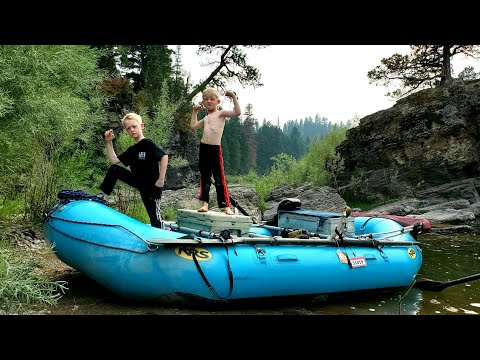 2 Days Fishing & Backcountry Camping - (my wife tries fly