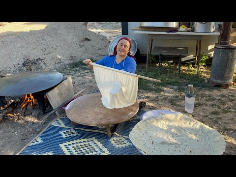 Pidelik undan mis gibi yufka ekmek yapımıUn özlü olunca un