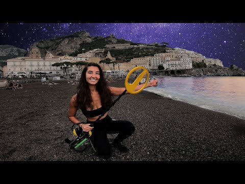 Night Dive Metal Detecting Amalfi (awesome finds)