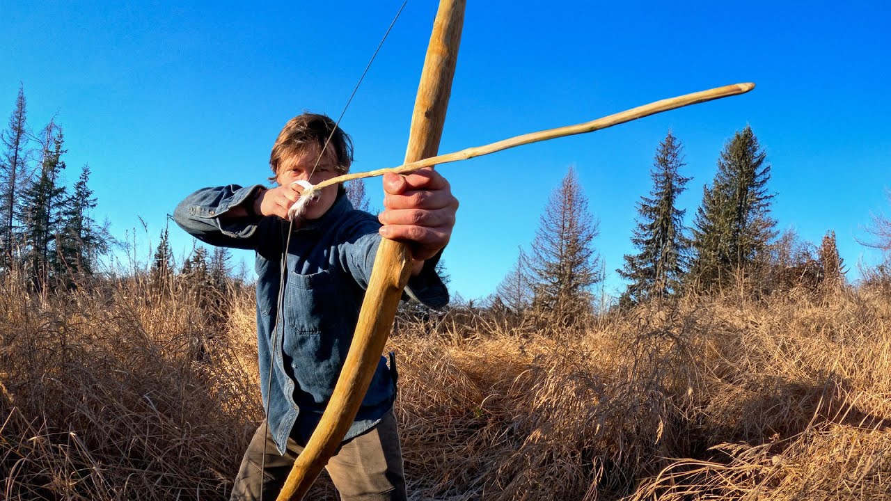 Alaska Camping & Survival Bow Building