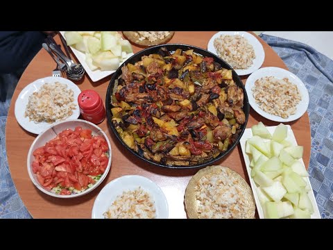 EŞİMLE AKŞAM YEMEĞİ YAPTIK SOHBETLİ VDİYOM HOŞGELDİNİZ