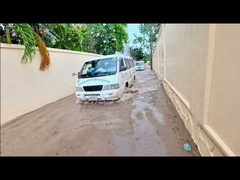 After heavy rains caused roads to flood, drainage system