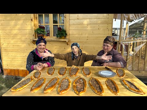 Pide: Turkish Pizza Recipe - Village Cooking